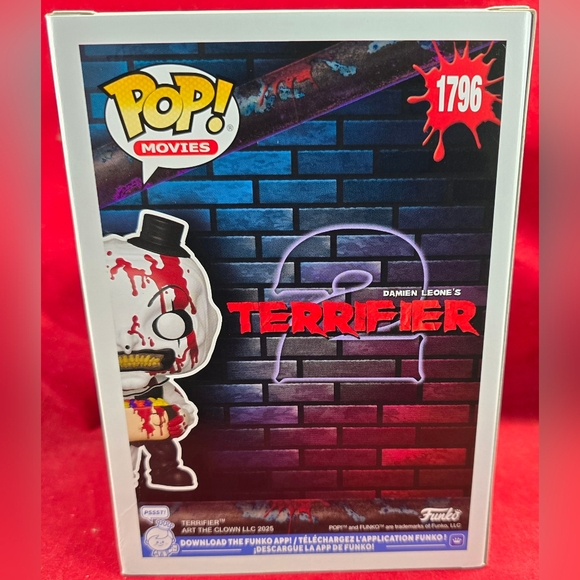 Art the Clown funko # 1796 (nib) With Pop Protector - Picture 6 of 6